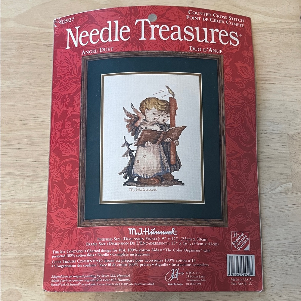 Needle Treasures Hummel Angel Duet Cross Stitch Kit